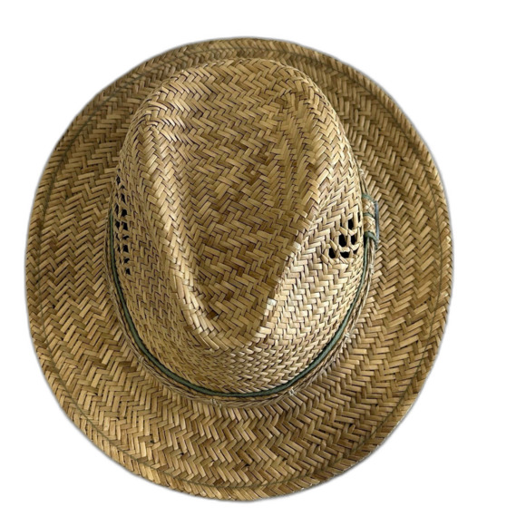 Panama Jack Hat Men’s Large X-Large Color Tan 100% Straw Rush Paja Original - Picture 8 of 12